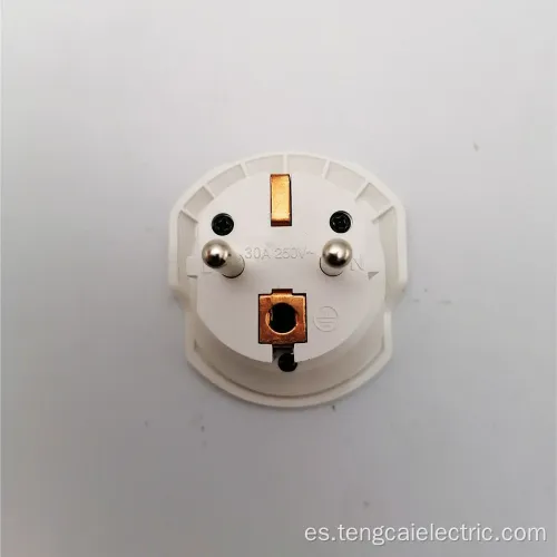 Convertidor de adaptador de enchufe eléctrico europeo 16A. 30a